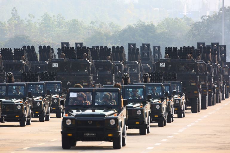 The military seized power from the elected government in February 2021