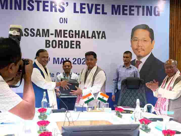 Meghalaya Assam border news