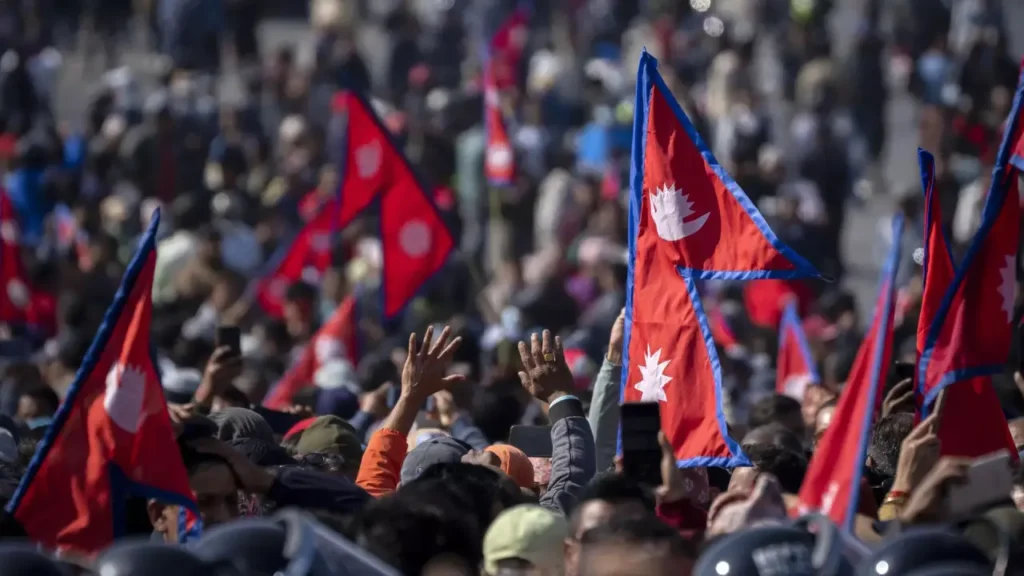 Protest in Nepal