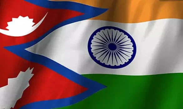 Ind_Nepal_flags