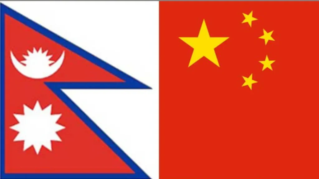 China-and-nepal-flags