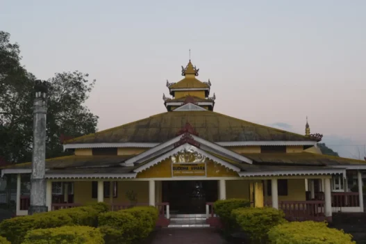Khamti Buddhist Temple, Chongkham, Namsai District, Arunachal Pradesh