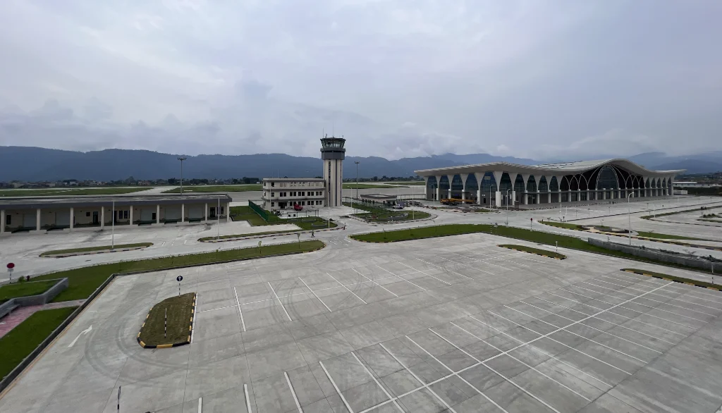Pokhara Intl Airport Terminal Tower Parking