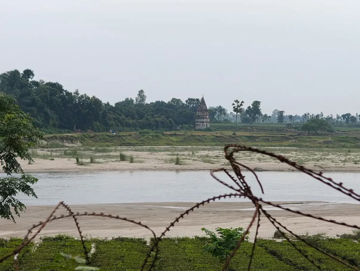 The North Bengal stretch of the India-Bangladesh border near Siliguri