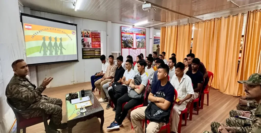 interaction civil military in arunachal