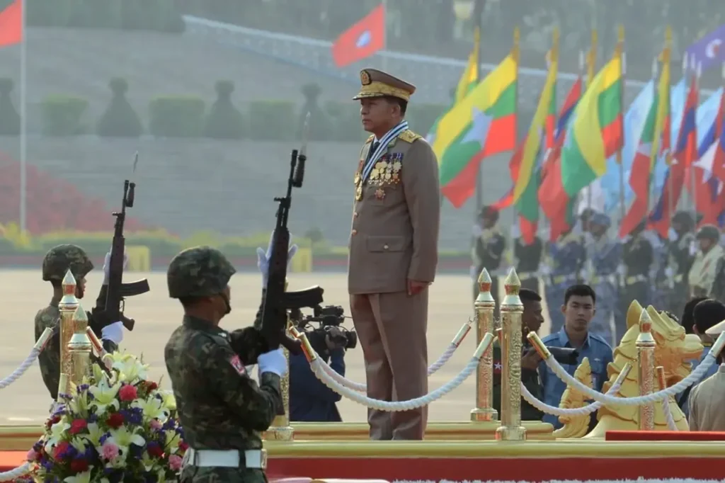 junta leader myanmar