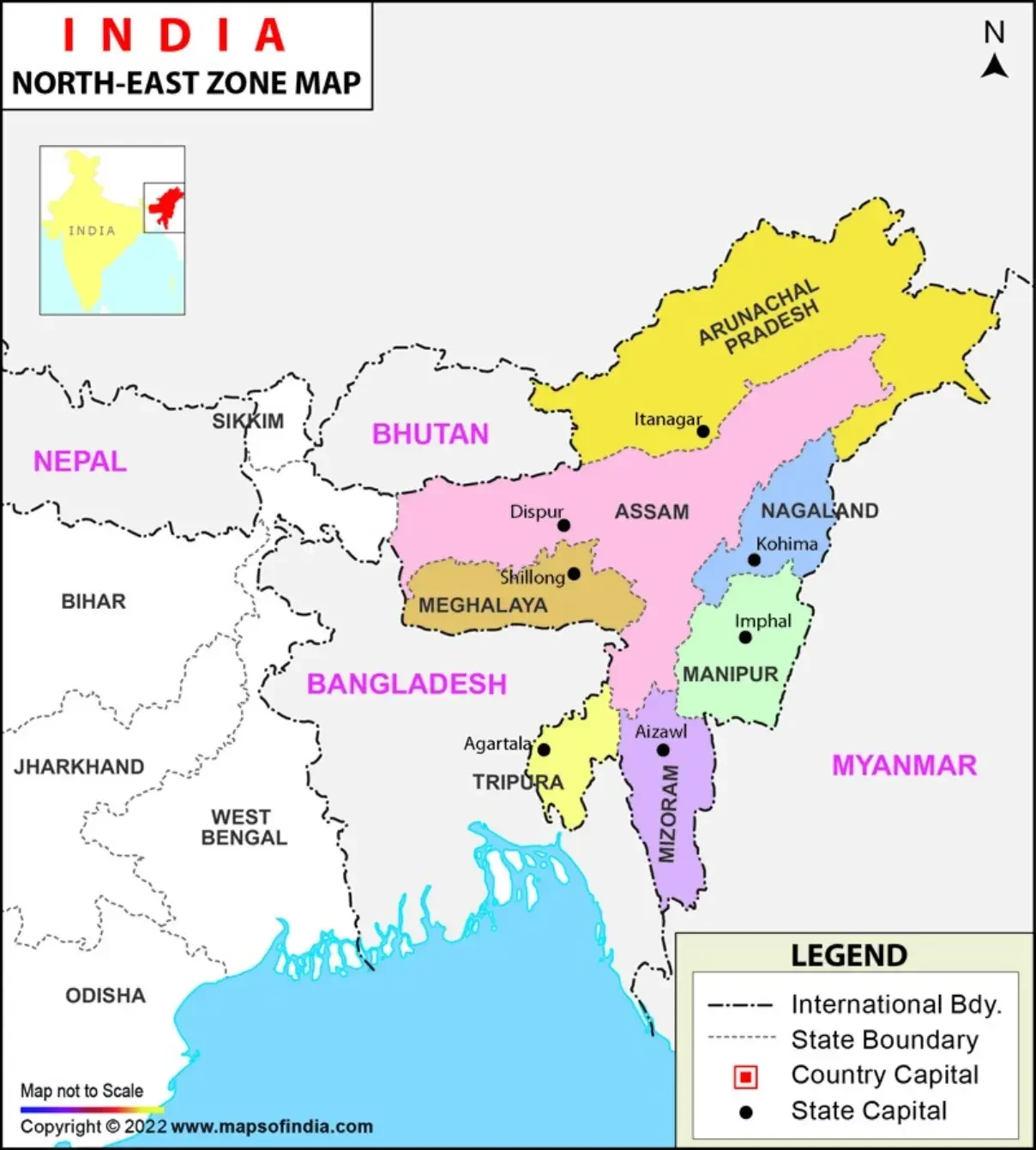 map of bangladesh