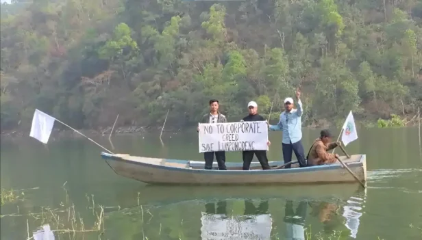 umiam lake protest