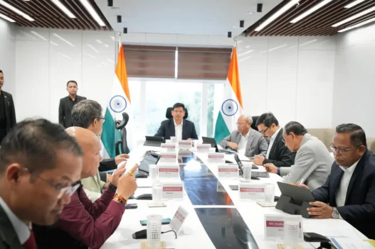 CM of meghalaya with cabinet minsiters