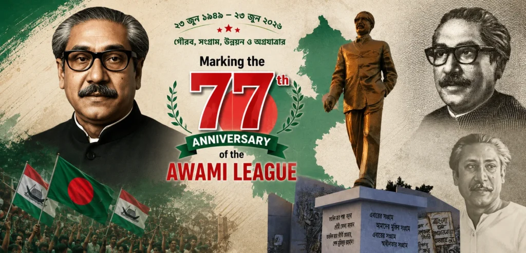 A tribute to Bangabandhu Sheikh Mujibur Rahman | image Credit: The Federal