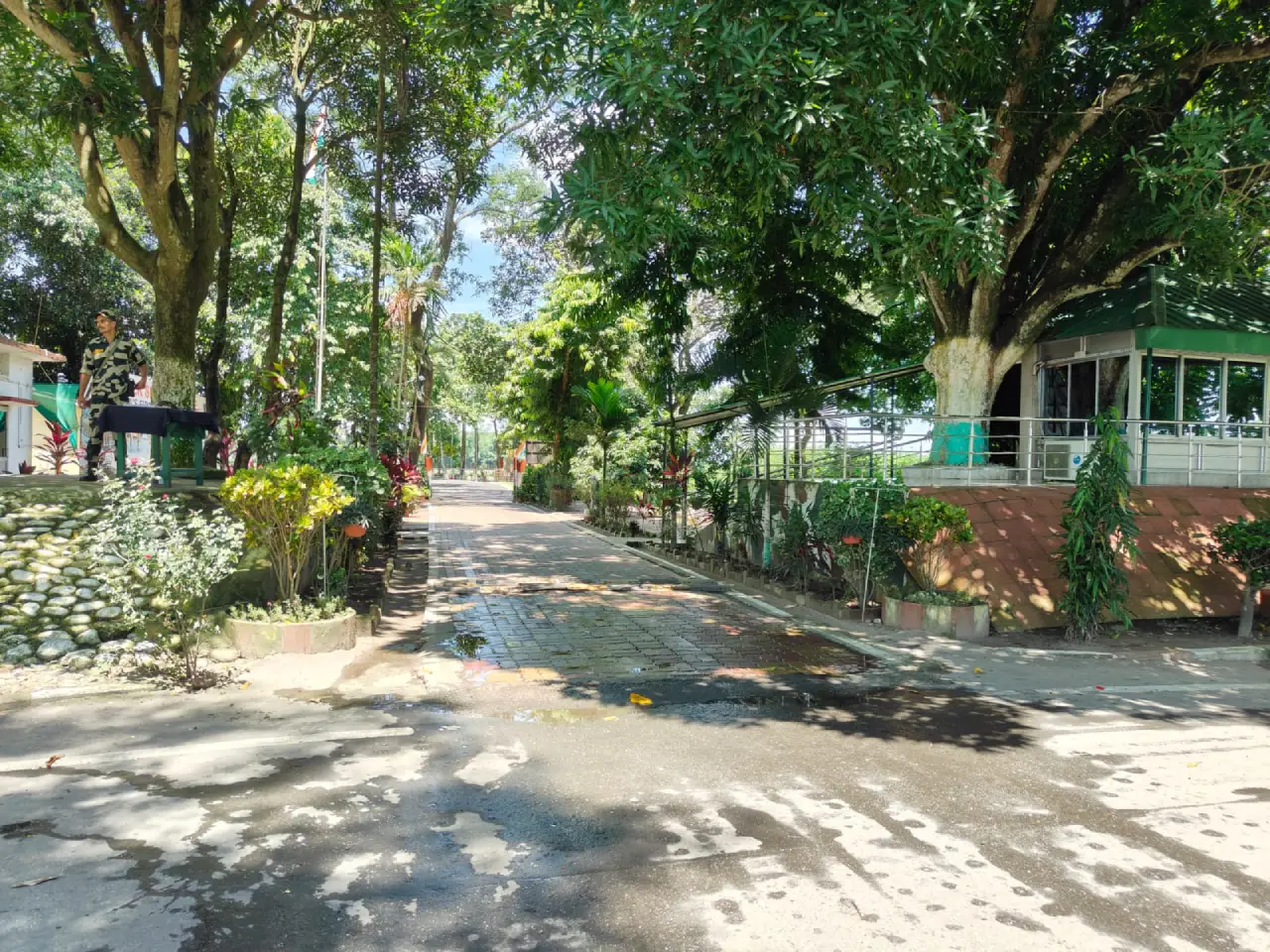 The teen bigha corridor in cooch behar