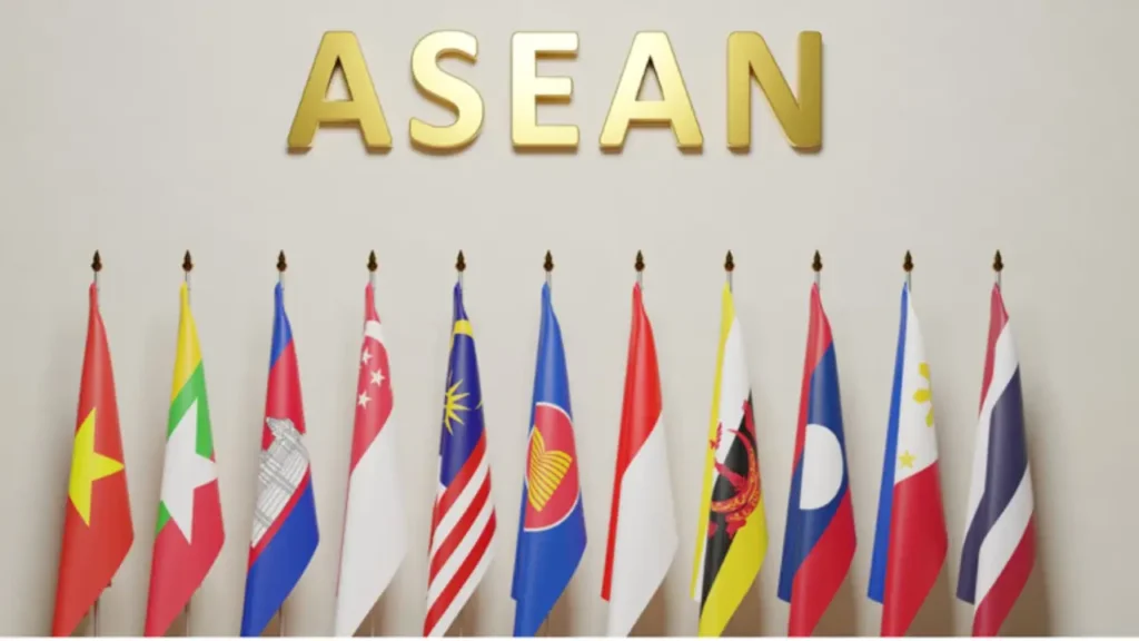 asean flags