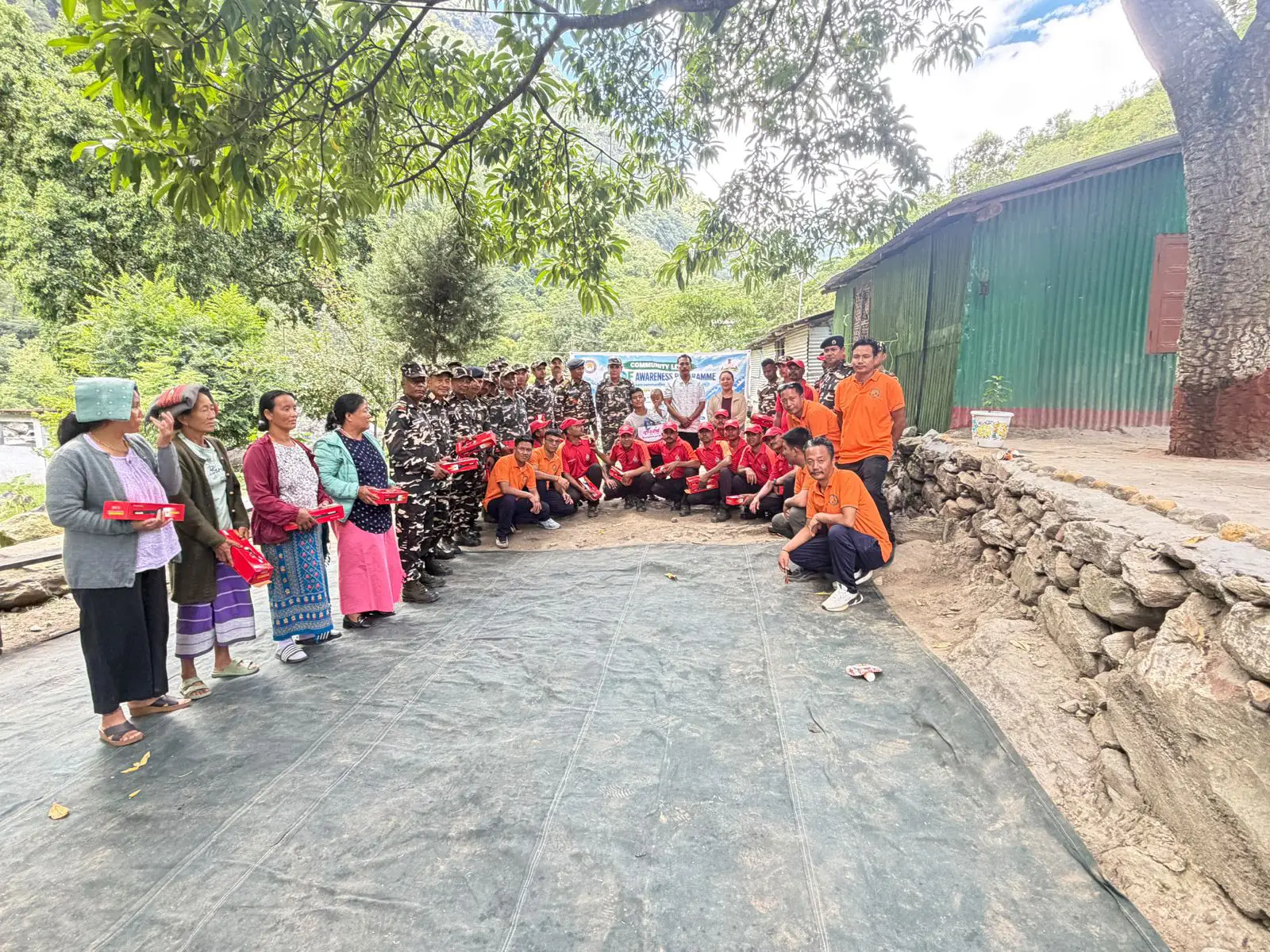 Arunachal border flood drive