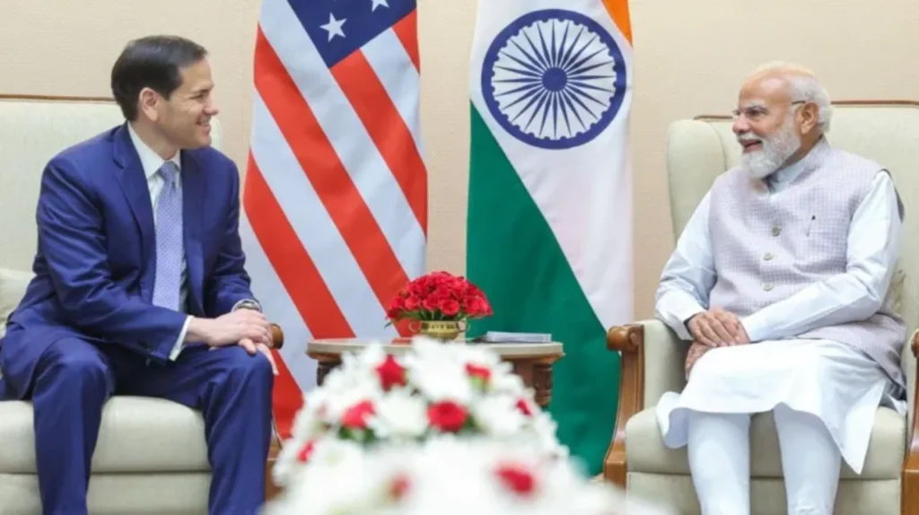 marco rubio with pm modi
